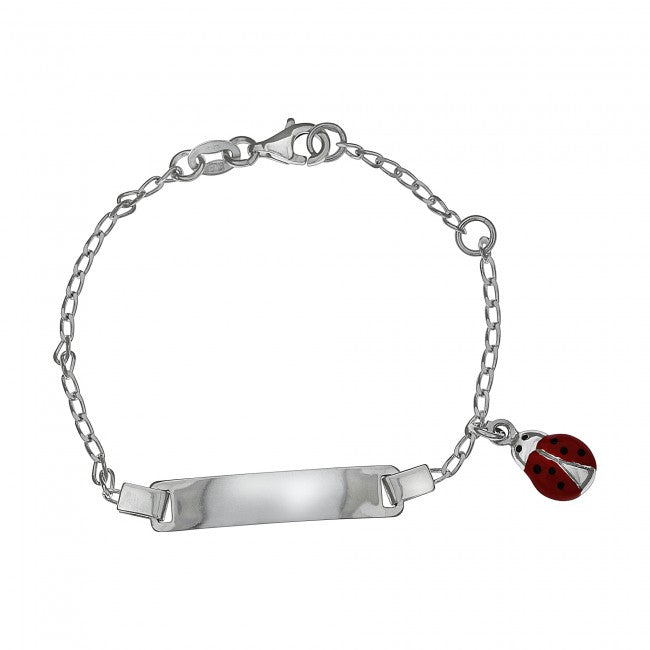 Armband mit Marienkäfer aus 925/- Silber