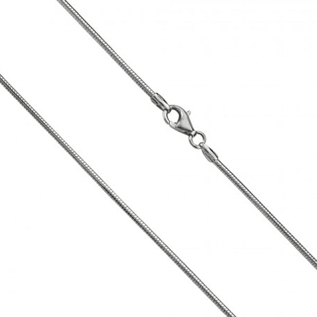 Schlangenkette 1,6mm aus 925/- Sterling Silber